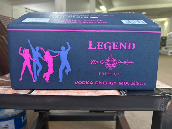 Legend Vodka Energy Drink (Paquet)